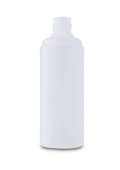 round, 100 ml, HDPE, transparent