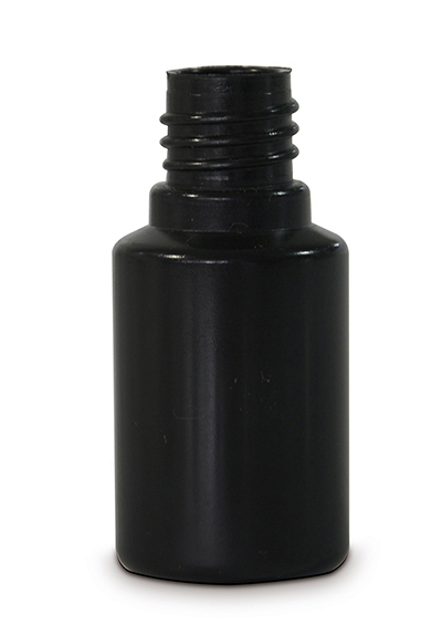 round, 20 ml, LDPE, black