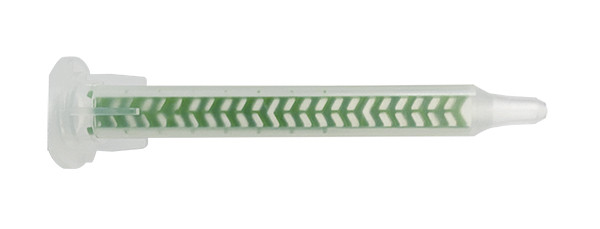 MIXING NOZZLE M01 GLUEMIX TRANSPARENT FOR 25, 37 & 50 ML, 1:1, 2:1 & 10:1, LENGTH: 7,5 CM